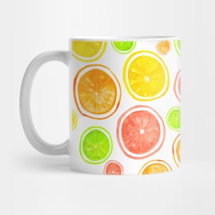 Refreshing Juicy Citrus Mix - White Mug